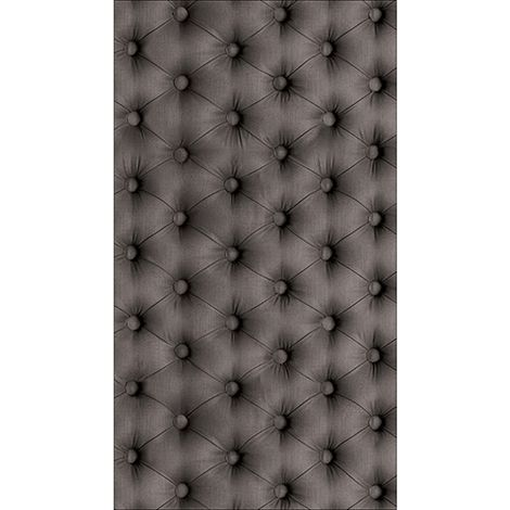 Sticker réfrigérateur et lave vaisselle, élégance capiton gris style moderne confort maison déco, 180 cm X 100 cm (1/4)