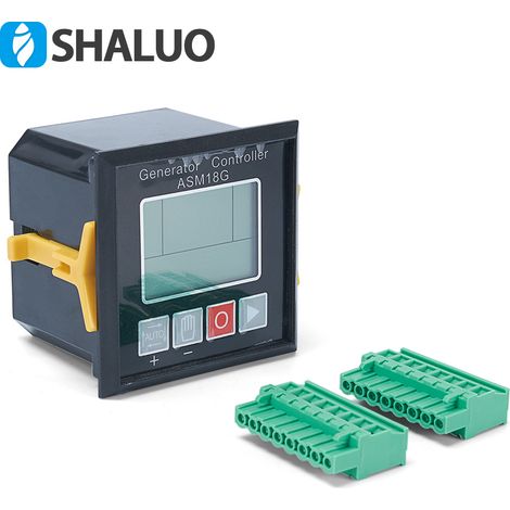 Module de commande de démarrage automatique pour groupe électrogène diesel ASM18G avec quatre alarmes de protection (1/4)