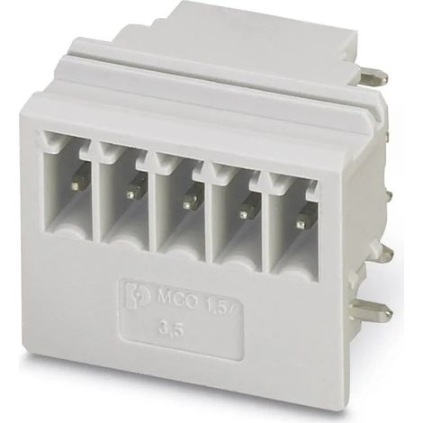[NEUWERTIG] B-Ware Phoenix Contact Stiftgehäuse Platine Grundleiste Mco Polzahl 5 3.50 Mm 50 Stück