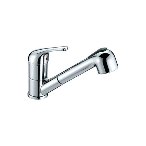 MISCELATORE MONOCOMANDO LAVELLO DOCCIA ESTRAIBILE SERIE START    CROLLA