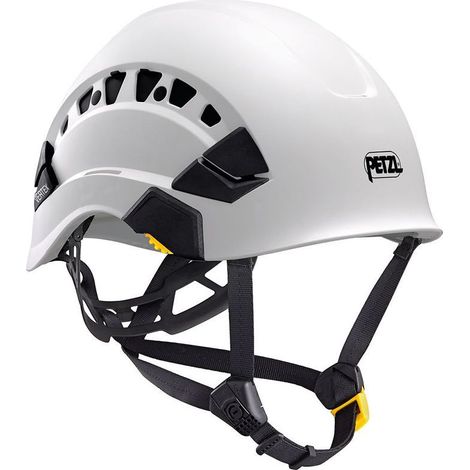 Petzl – Casque VERTEX VENT blanc – Norme EPI EN 397 et EN 12492 – Coiffe textile six points – Jugulaire DUAL modulable (1/7)