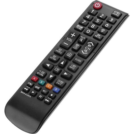 Universelle Ersatzfernbedienung für Samsung Smart TVs und LCD-TV-Modelle, Direkteinrichtung, schwarz (1/5)