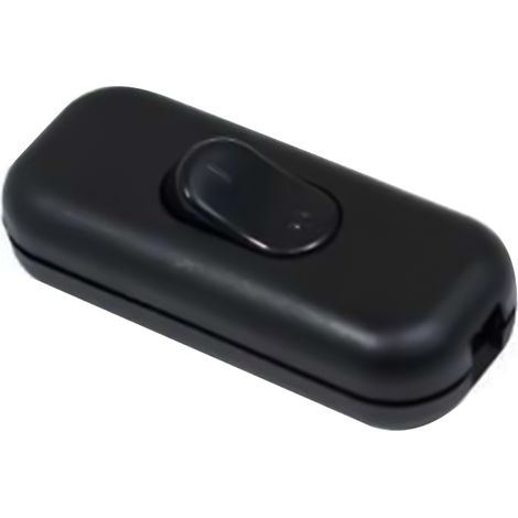 Interruttore Lampada ON OFF Nero Due Vie 250V 2A T55 Interruttore Linea S05B (1/3)