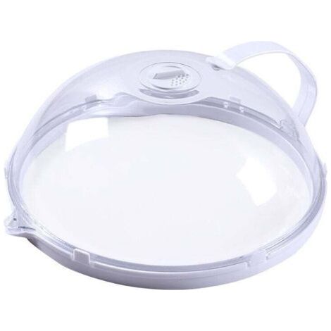 Couvercle chauffant pour four à micro-ondes, anti-éclaboussures d'huile, plat chaud, couvercle anti-éclaboussures, couvercle alimentaire résistant aux hautes températures (1/4)
