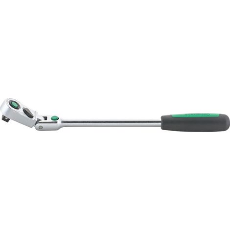 Trinquete articulado 452QR 3/8 pulgadas No. 80 L.300mm Mango de 2 componentes STAHLWILLE (1/2)