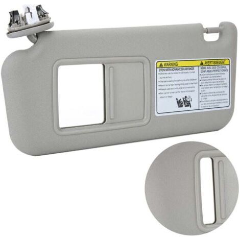 Pare Soleil Conducteur Gauche Compatible Toyota RAV4 2006 2009 Gris 74320 42501 B2