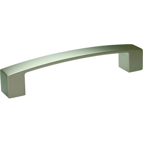 Tirador para mueble Ulica UU24-128 de níquel cepillado + tornillos SANS MARQUE