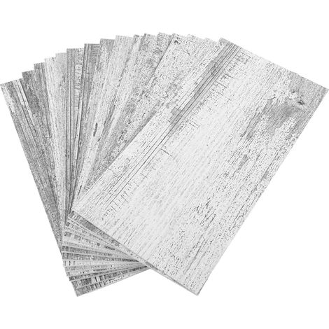 Lot de 16 stickers muraux en mousse PE auto-adhésifs et amovibles, style industriel, aspect givré, imperméables, pour la décoration de la cuisine et de la salle de bain. (1/5)