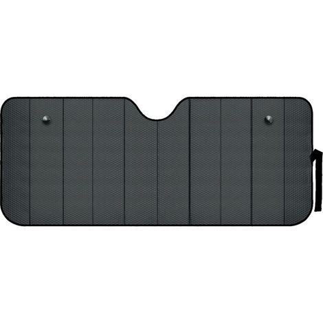 Scudo termico per parabrezza - Nero opaco - M - 61x147 cm