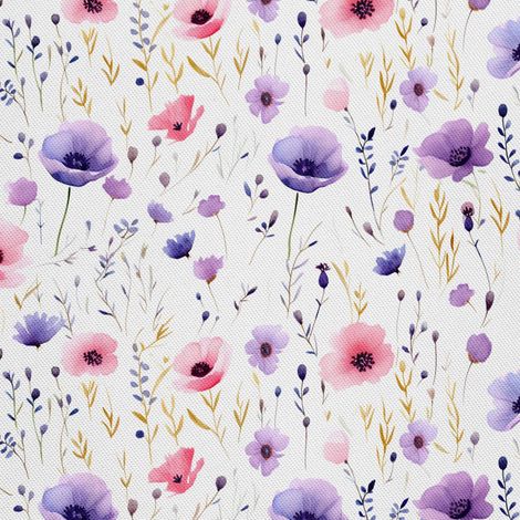 Tela decorativa para exteriores Oxford - Flores - DX2503 (1/5)