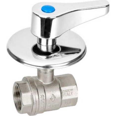 VALVOLA A SFERA AD INCASSO CON MANIGLIA 1/2''  DN 15  PN 64