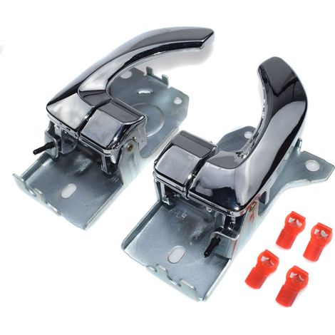 eGang Auto Nouvelle poignée de Porte intérieure intérieure Avant Gauche Droite Paire 82610-3E011 pour Kias Sorento 3.5L V6 2003 2004 2005 2006 2007 2008 2009