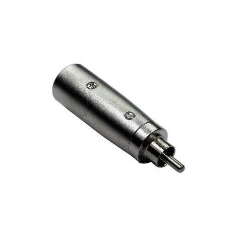 Adaptateur audio et vidéo RS PRO Droit, RCA Mâle vers XLR Mâle ( Prix pour 1 )