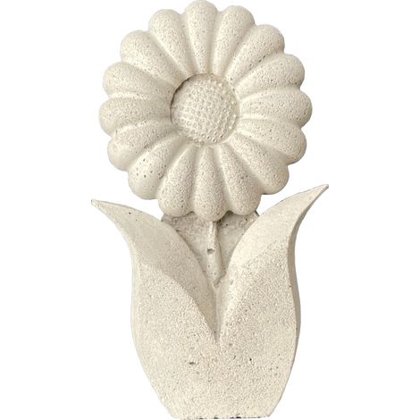 Betonfigur Sonnenblume SUNNY - handgefertigte Dekoration für Garten und Haus (1/4)