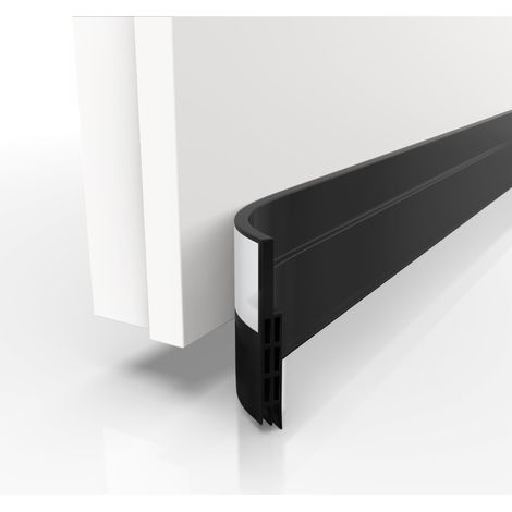 Bas de Porte Anti-Courant d'air & étanchéité Porte - Nouveau Bas de Porte Isolant (Rapide à Installer), idéal pour l'isolation Contre Le Froid (1/5)