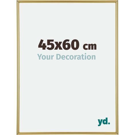 yd. - Cadre photo 45x60 - Or - Plastique - Annecy