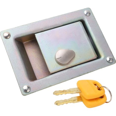 Panneau latéral droit de pompe hydraulique pour excavatrice EC 55, 140, 210 – Couvercle de porte verrouillable, pièce de rechange accessoire (1/5)