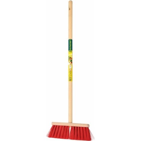 Balai Canto Plastique Enfant manche bois certifié FSC 100% - Leborgne (1/4)