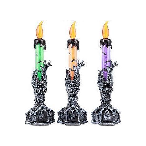 SZTXJ 3er-Pack innovative, flammenlose Kerzenimitationen für die Heimbar und Halloween-Dekoration
