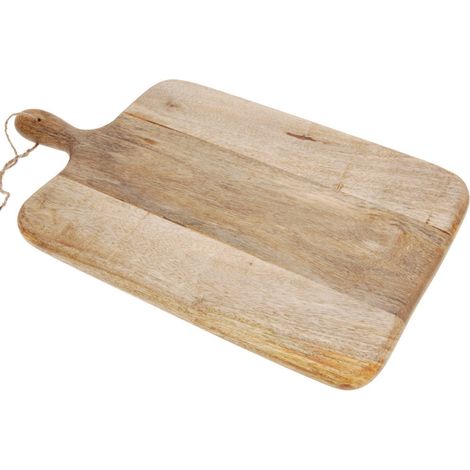 Großes Holzschneidebrett 39 x 26 cm