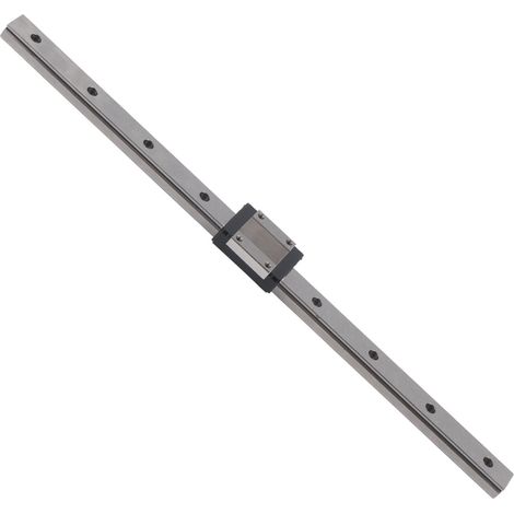 Rail de guidage linéaire MGN15, un rail de glissement à mouvement linéaire essentiel pour les équipements d'automatisation industrielle, 350 mm.