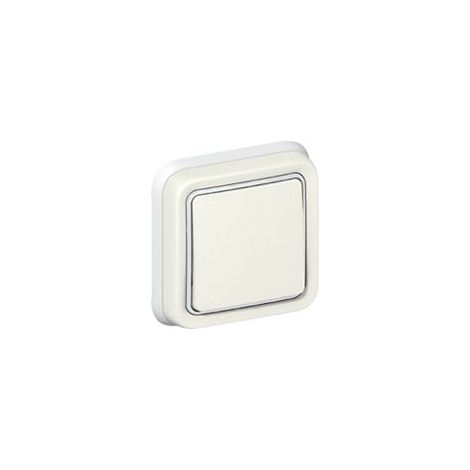 Legrand – Interrupteur va-et-vient encastré blanc 10A – Protection IP 55 – Résistance IK 07 – Installation rapide avec plaque déclipsée (1/10)