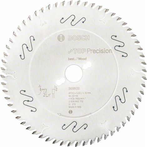 Kreissägeblatt Top Precision Best for Wood S 250 x 30 - 60