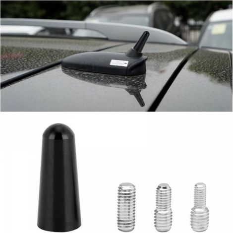 Short Car Antenna, Universal Amplified Short Car Radio Antenna, 3cm Short Rod Roof Stereo Antenna for Car, for All Cars Vehicle Auto (1/5)