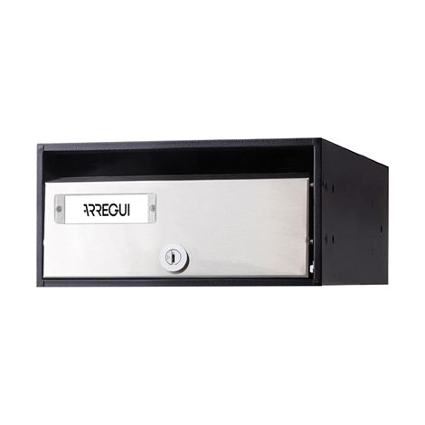 Cassetta postale Mira in acciaio inox satinato 12x25x34cm hf8800-05 arregui (1/2)
