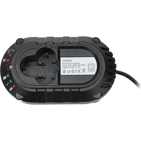 Chargeur de batterie Li-ion avec protection contre les courts-circuits, 4 options, utilisation simple et pratique, chargeur de batterie 10,8 V, 100-240 V EU