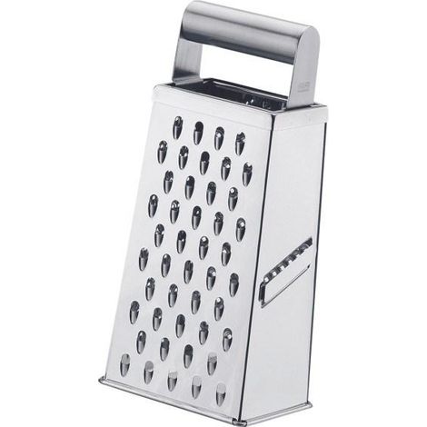 Gefu Grattugia Quadrata Argento Acciaio Inossidabile