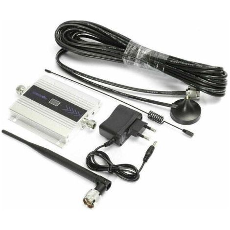 ZVD-Amplificateur de Signal GSM 900MHz Répéteur 2G 3G 4G Amplificateur Cellulaire LTE DCS 1800 2100 Pour Téléphone Portable - UE- (1/2)