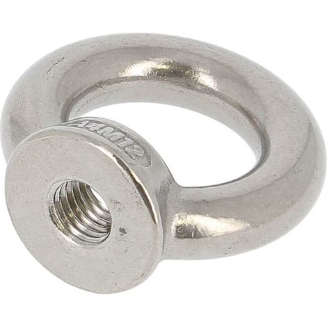 Ecrou A Anneau M8 Inox A4 DIN 582