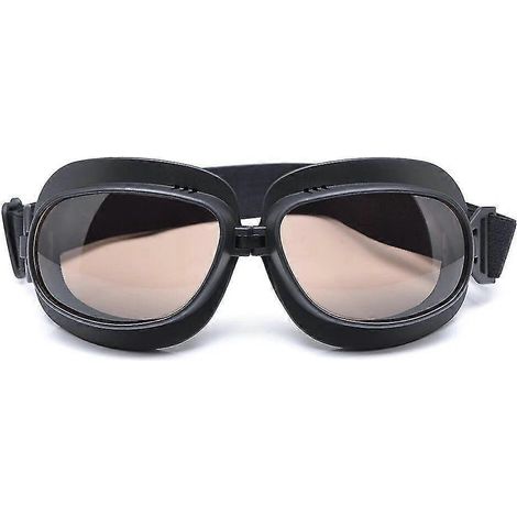 Motorradbrille Retro Vintage Pilot Cruiser Moto Cross Gafas Brille ATV UTV Scooter--Modell 1