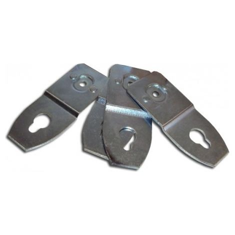 Jeu de 4 pattes de fixation murale métal pour coffret et armoire XL³800 et XL³400 et XL³160 IP43 LEGRAND 020100 (1/2)