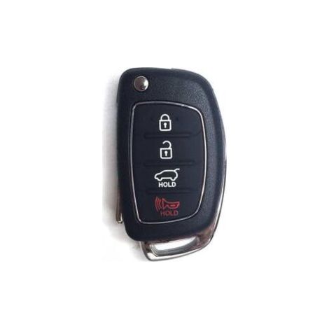 Coque clé - Hyundai, Kia - 4 boutons - HYU402
