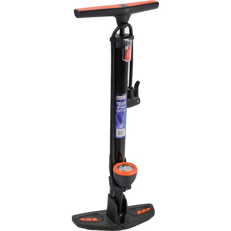 Bomba de acero con manómetro Premium 38x520 (10) (1/5)