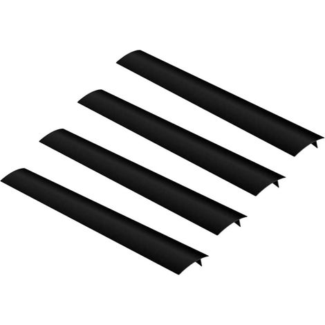4 Pièces Cache Joint Silicone pour Cuisine Protection de Plan de Travail Couvre-espaces de Cuisinière Silicone Facile à Installer et Nettoyer Noir (1/5)