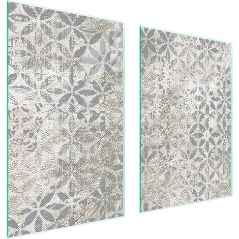 PLACA PROTECTORA DE VIDRIO PARA COCINA 65x52 GRIS (1/5)
