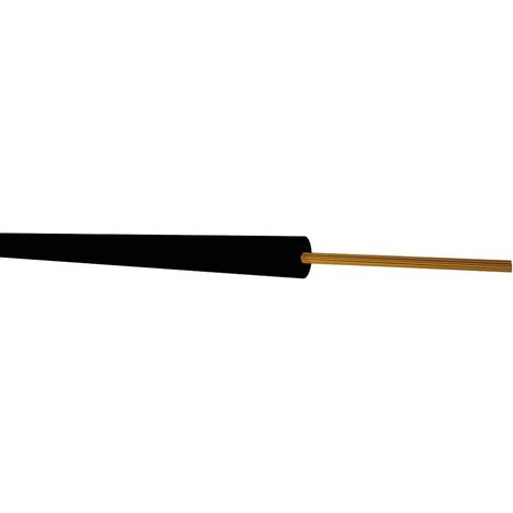 Rollo 100M Cable flexible (1x1.5mm) Negro (1/2)