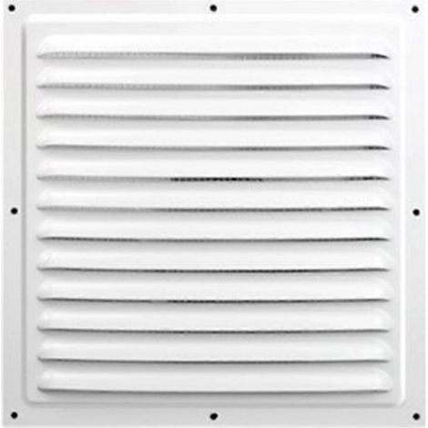 Grille d'aération en alliage d'aluminium - Sortie d'évacuation carrée pour chauffage/refroidissement 250x250MM (250250) (1/5)