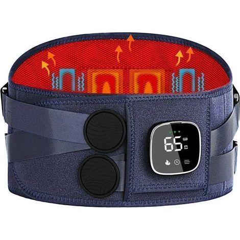 Ceinture lombaire chauffante Alljoy avec massage, batterie 5000 mAh – Un cadeau réconfortant pour vos parents (1/5)