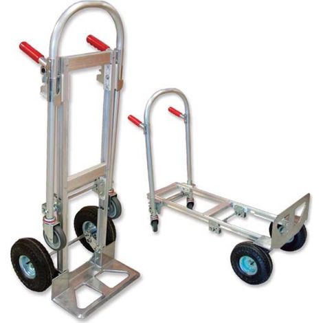 CR-AL2P Carretilla convertible en carro 250 kg  CARGO 73-396