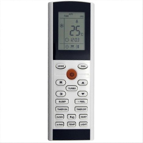 Télécommande de remplacement YAC1FB pour climatiseur YACIFB, YAC1FB, YACIFBI - Contrôleur sans fil compatible, pièce de rechange précise, usage domestique (1/5)
