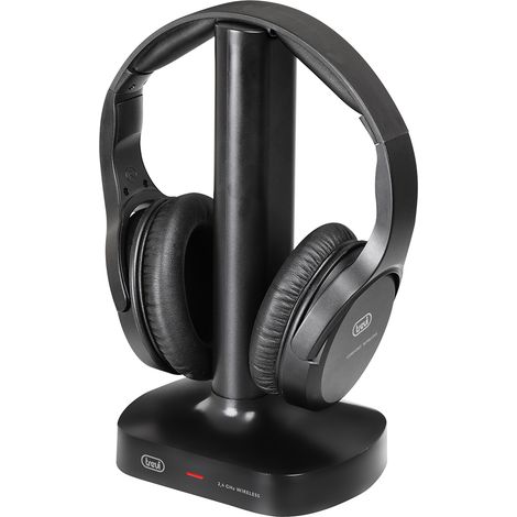 Trevi FRS 1480 R Kopfhörer Kabellos Kopfband Musik USB Typ-C Schwarz (1/4)