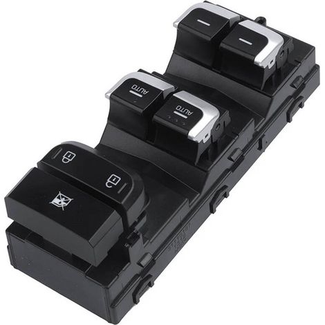 Conjunto de interruptor principal de elevalunas eléctrico delantero izquierdo 93570-F1050 para Sportage 2015-2018 con botón de elevación de doble elevalunas (1/2)