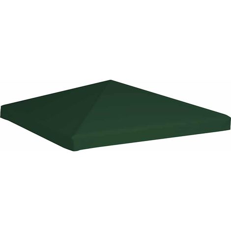 vidaXL Gazebo Top Cover 310 g/m² 3x3 m Green