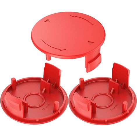 3 pièces F016F04841 Couvre-bobine, Couvercle de bobine pour taille-haies compatible avec Bosch Afs 23-37 Fil de taille-bordure Pièce de rechange pour tondeuse Bosch AFS 23-37 Machine à (1/5)