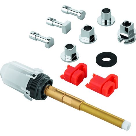 GROHE Inversión para mezclador monomando empotrado bañera, 50mm, incl. botón de inversión, cromo, 48445000