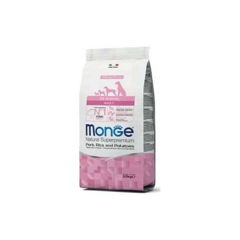 Monge Speciality Line Schweinefleisch mit Reis und Kartoffeln 2,5 kg